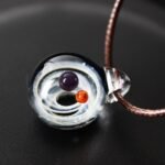 Cosmic Glass Galaxy Pendant – A Touch of Celestial Elegance - Image 9