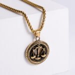 Stainless Steel 12 Constellation Pendant Necklace Aries - Image 5