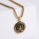 Stainless Steel 12 Constellation Pendant Necklace Aries - Image 2