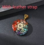 7 Chakra Healing Crystal Pendant – Natural Stone Necklace for Reiki & Meditation - Image 6