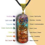 7 Chakra Healing Crystal Pendant – Natural Stone Necklace for Reiki & Meditation - Image 7