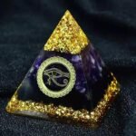 Crystal Ball Pyramid Resin Home
