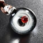 Cosmic Glass Galaxy Pendant – A Touch of Celestial Elegance - Image 4